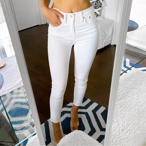 π J.CREW WHITE 9β TOOTHPICK SKINNY JEANS! - Picture 5 of 14